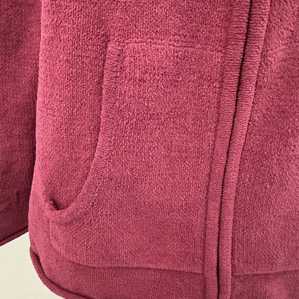 Life is Good Sweater Womens XL Pink Chenelle Hooded Full Zip Soft Cozy - Picture 3 of 9